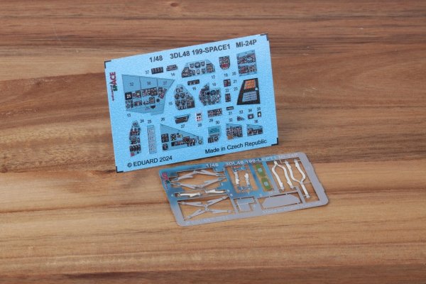 Eduard 3DL48199 Mi-24P SPACE TRUMPETER 1/48