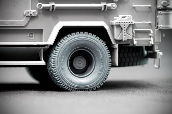 ScaleX WM 35006S KOZAK 2 Sagged wheel set (for ICM) 1/35