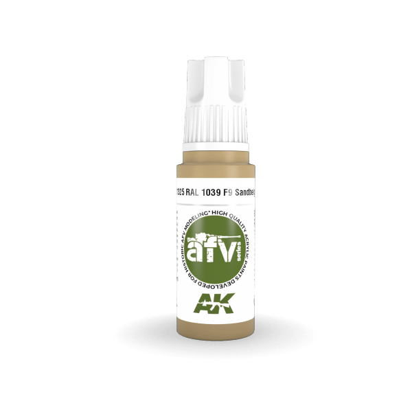 AK Interactive AK11325 RAL 1039 F9 Sandbeige 17ml