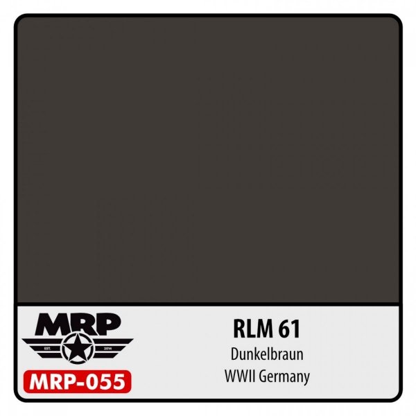 MR. Paint MRP-055 RLM 61 Dunkelbraun WWII German 30ml