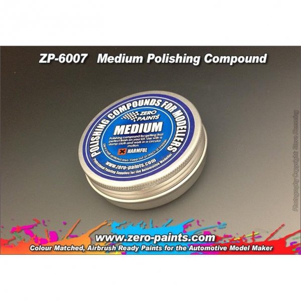 Zero Paints ZP-6007 Polishing Compound MEDIUM- pasta polerska 75g