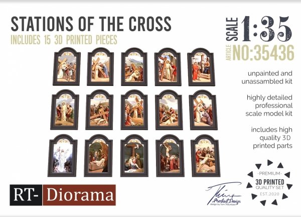 RT-Diorama 35436 &quot;Stations of the Cross&quot; 1/35