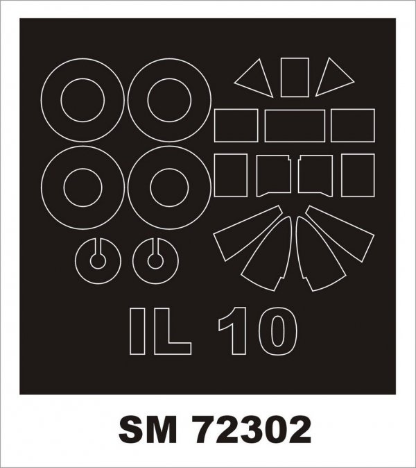 Montex SM72302 IL-10 FLY 1/72