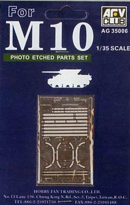 AFV Club AG35006 Photo Etching parts for M-10 1:35