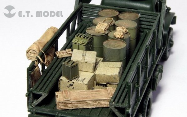  E.T. Model J72-010 WWII Allied Vehicles Accessory Set Type.1