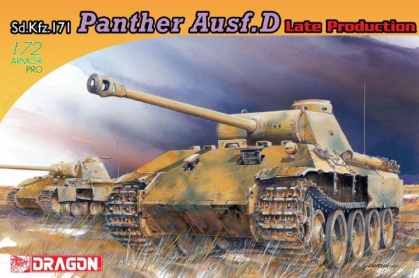 Dragon 7506 Panther Ausf.D Late Production (1:72)