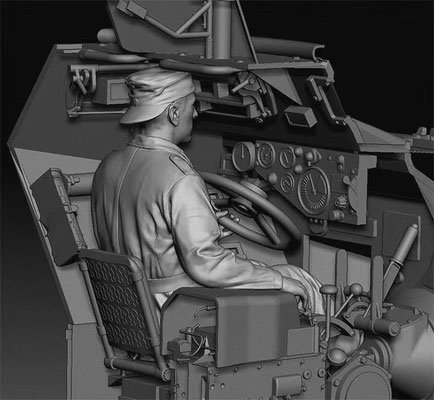 Das Werk DW16019 Sd.Kfz. 250/3 Ausf. A Leichter Funkpanzerwagen / Sonderkraftfahrzeug 250 1/16