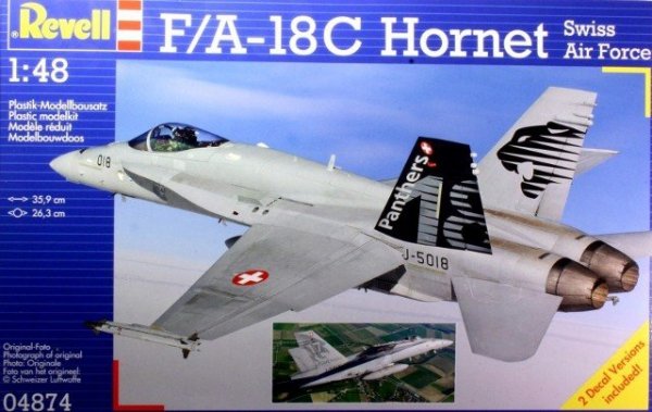 Revell 04874 F/A-18C Hornet Swiss A.F. (1:48)