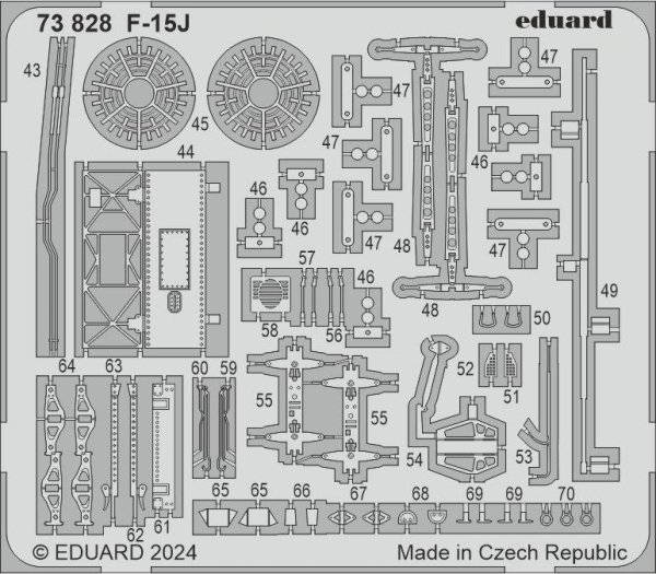 Eduard 73828 F-15J FINE MOLDS 1/72