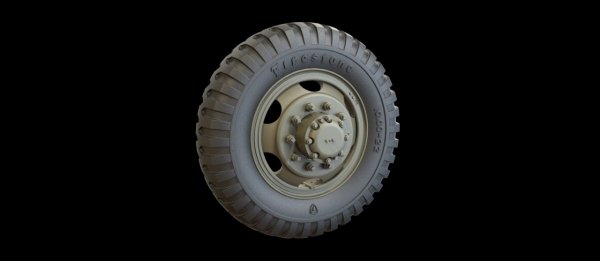 Panzer Art RE35-373 White 666 Road Wheels (Firestone) 1/35