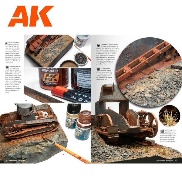 AK Interactive AK529 EXTREME REALITY 5 – THE BEAUTY OF OLD &amp; WEATHERED