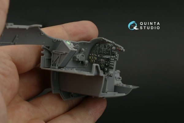 Quinta Studio QDS32170 DH Mosquito FB Mk.VI 3D-Printed &amp; coloured Interior on decal paper (Tamiya) (small version) 1/32