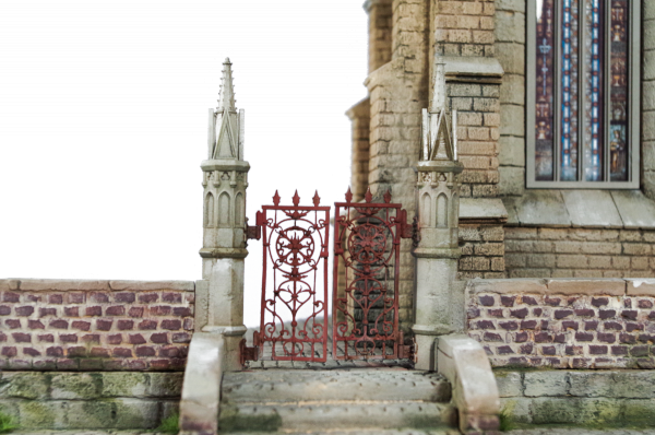 RT-Diorama 35040 Diorama Base: Church Courtyard 1/35