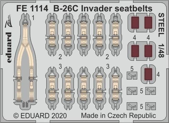 Eduard BIG49270 B-26C Invader ICM 1/48