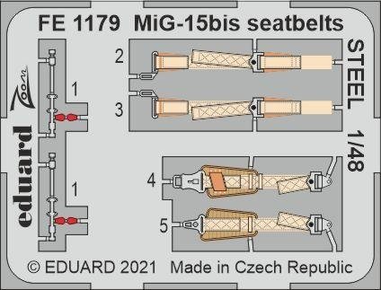 Eduard BIG49291 MiG-15bis BRONCO/HOBBY 2000 1/48
