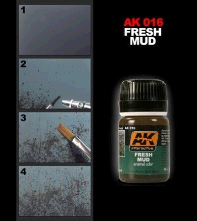 AK Interactive AK016 Fresh Mud 35ml