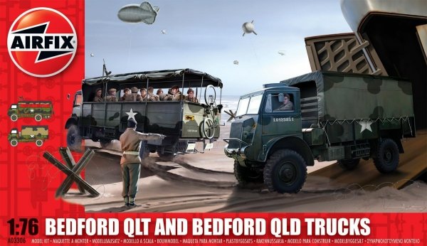 Airfix 03306 Bedford QLT And Bedford QLD Trucks 1/76