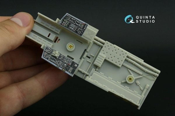 Quinta Studio QDS32034 F-15C 3D-Printed &amp; coloured Interior on decal paper ( Tamiya ) (small version) 1/32