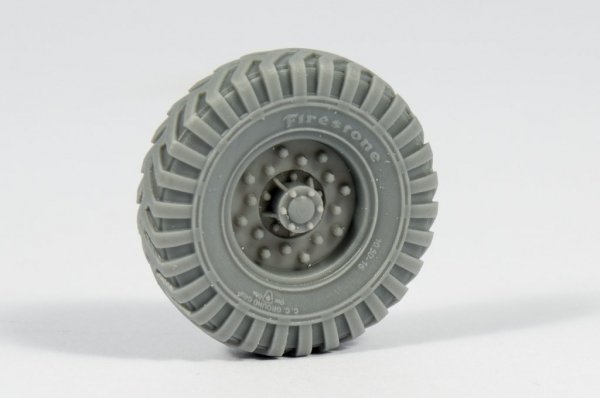 Panzer Art RE35-355 Chevrolet LRDG road wheels (Firestone 1) 1/35