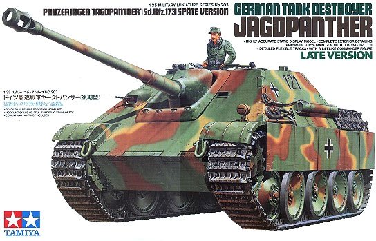 Tamiya 35203 German Tank Destroyer Jagdpanther Late Version (1:35)
