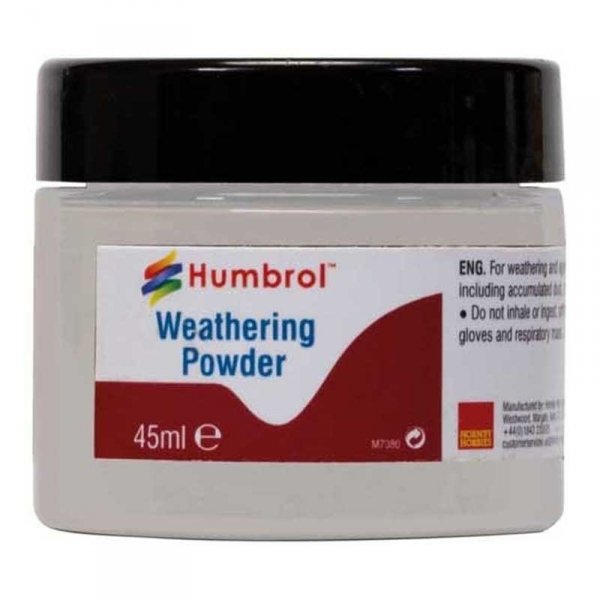 Humbrol AV0012 Weathering Powder White 45ml
