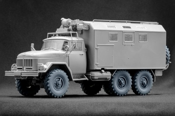 ScaleX WM 35017 ZIL 131 Ordinary wheel set (for ICM) 1/35