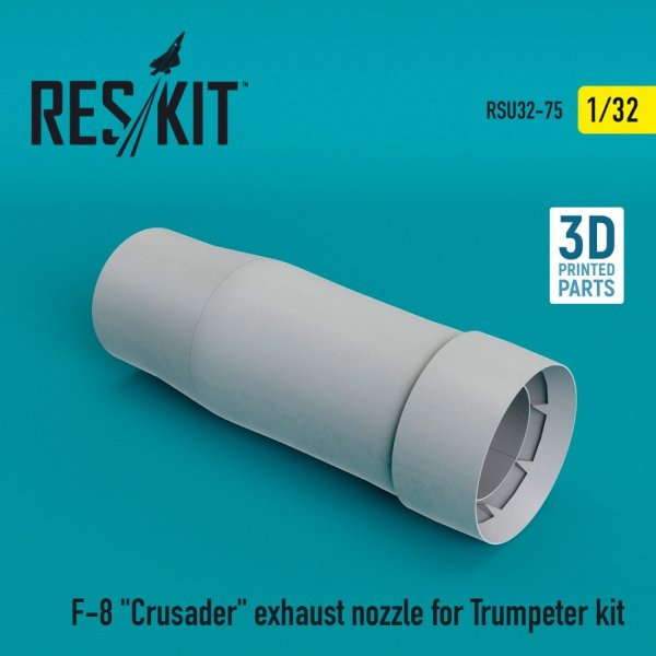 RESKIT RSU32-0075 F-8 &quot;CRUSADER&quot; EXHAUST NOZZLE FOR TRUMPETER KIT 1/32