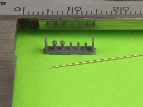 Master GM-72-017 German WWII folding 2m rod antenna (for early PzKpfw II-IV) (1pc) 1/72