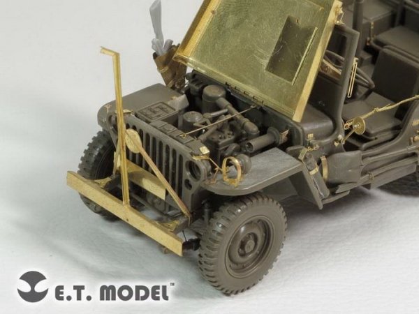 E.T. Model E35-126 WWII U.S. Willys MB Jeep (For TAMIYA 35219) (1:35)