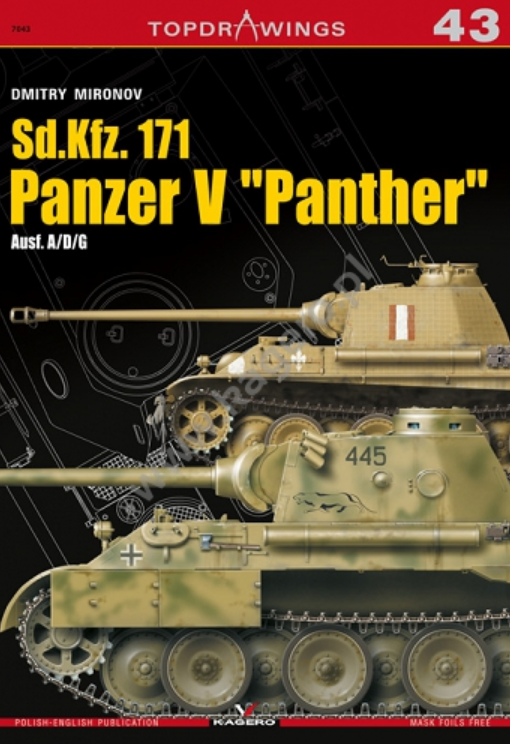 Kagero 7043 Sd.Kfz. 171 Panzer V &quot;Panther&quot; Ausf. A/D/G EN/PL