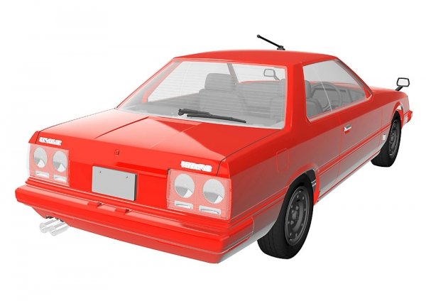 Hasegawa HC65-21165 Nissan Skyline 2000 Turbo RS (R30) Early Version (1983) 1/24