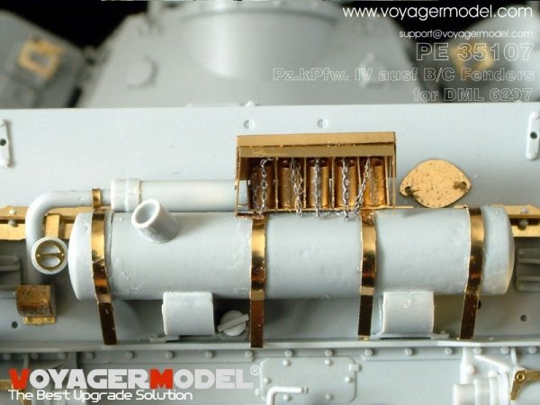 Voyager Model PE35107 Pz.kPfw. IV Ausf B/C (For DRAGON 6297) 1/35