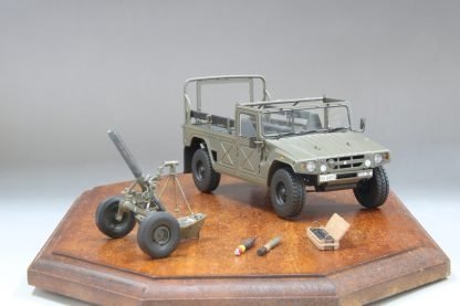 Fine Molds FM59 JGSDF 120mm Heavy Motar RT with Tractor 1/35