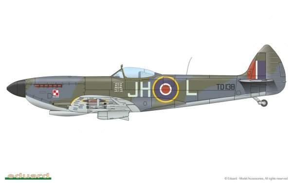 Eduard 8285 Spitfire Mk. XVI Bubbletop 1/48