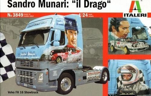 Italeri 3849 Volvo FH 16 Sandro Munari il Drago (1:24)