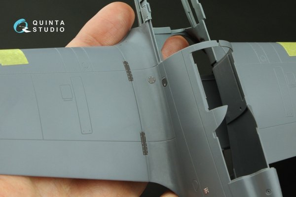 Quinta Studio QP32019 Hatches and Panels for Macchi Mc. 202 Folgore (Italeri) 1/32