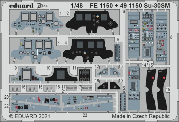 Eduard FE1150 Su-30SM for KITTY HAWK 1/48