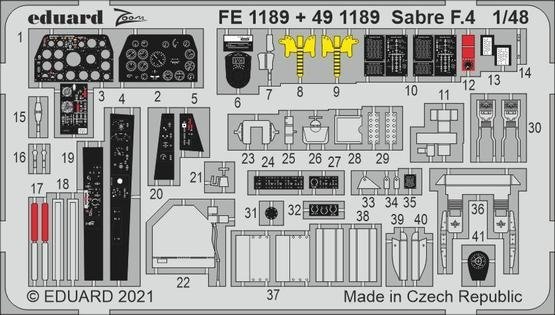 Eduard BIG49295 Sabre F.4 AIRFIX 1/48