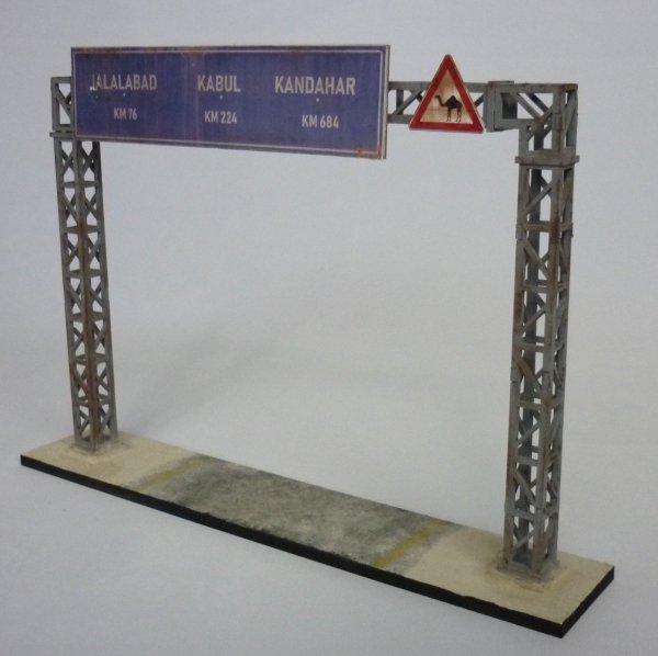 RT-Diorama 35581 Highway bridge for signs No.2 1/35