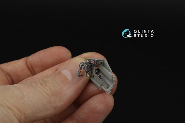 Quinta Studio QD48657 Hs 129B-2 3D-Printed &amp; coloured Interior on decal paper (Takom) 1/48