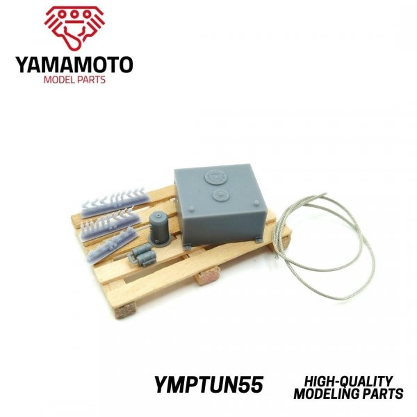 Yamamoto YMPTUN55 Fuel Tank + Swirl 1/24