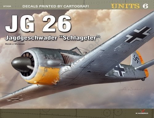 Kagero 97006 JG 26 Jagdeschwader &quot;Schlagater&quot;(decals) EN