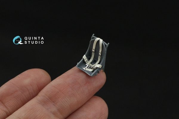 Quinta Studio QR+48089 WWII US seat belts (with metal buckles) (All kits) 1/48