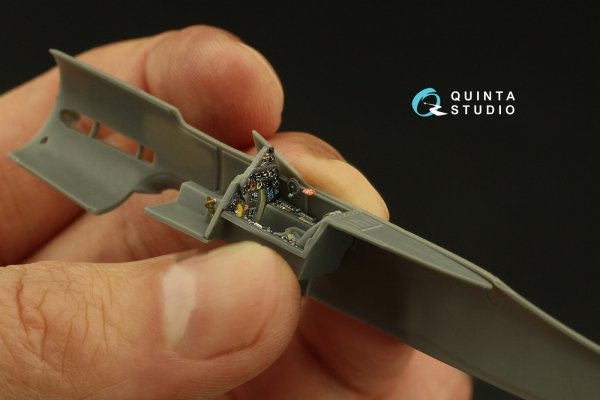 Quinta Studio QD72090 Fw 190D 3D-Printed &amp; coloured Interior on decal paper (IBG models) 1/72