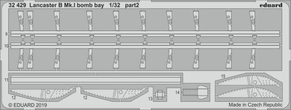 Eduard BIG33100 Lancaster B Mk. I PART II HONG KONG MODELS 1/32