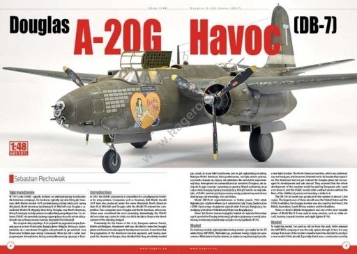 Kagero 73002 Douglas A-20G Havoc (DB-7) EN/PL