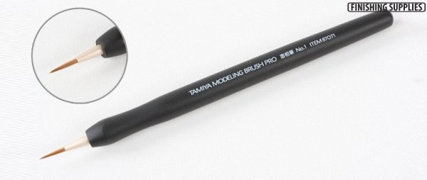 Tamiya 87071 Modeling Brush PRO Pointed 1