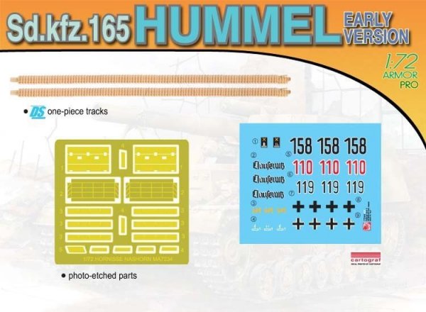 Dragon 7244 Sd.Kfz.165 Hummel (1:72)