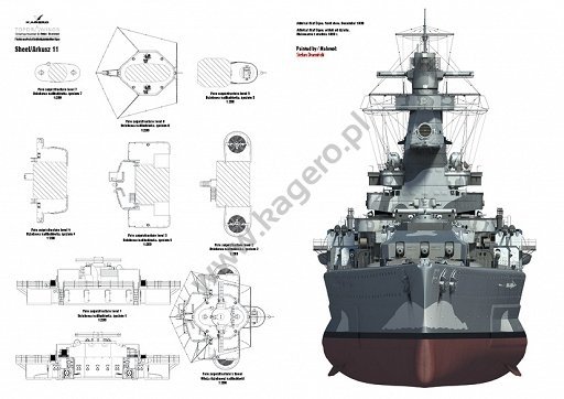 Kagero 7022 The German Pocket Battleship Admiral Graf Spee EN/PL
