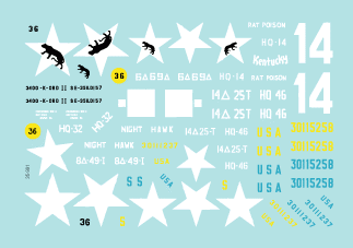 Star Decals 35-991 US M4 and M4A3 105 mm 1/35